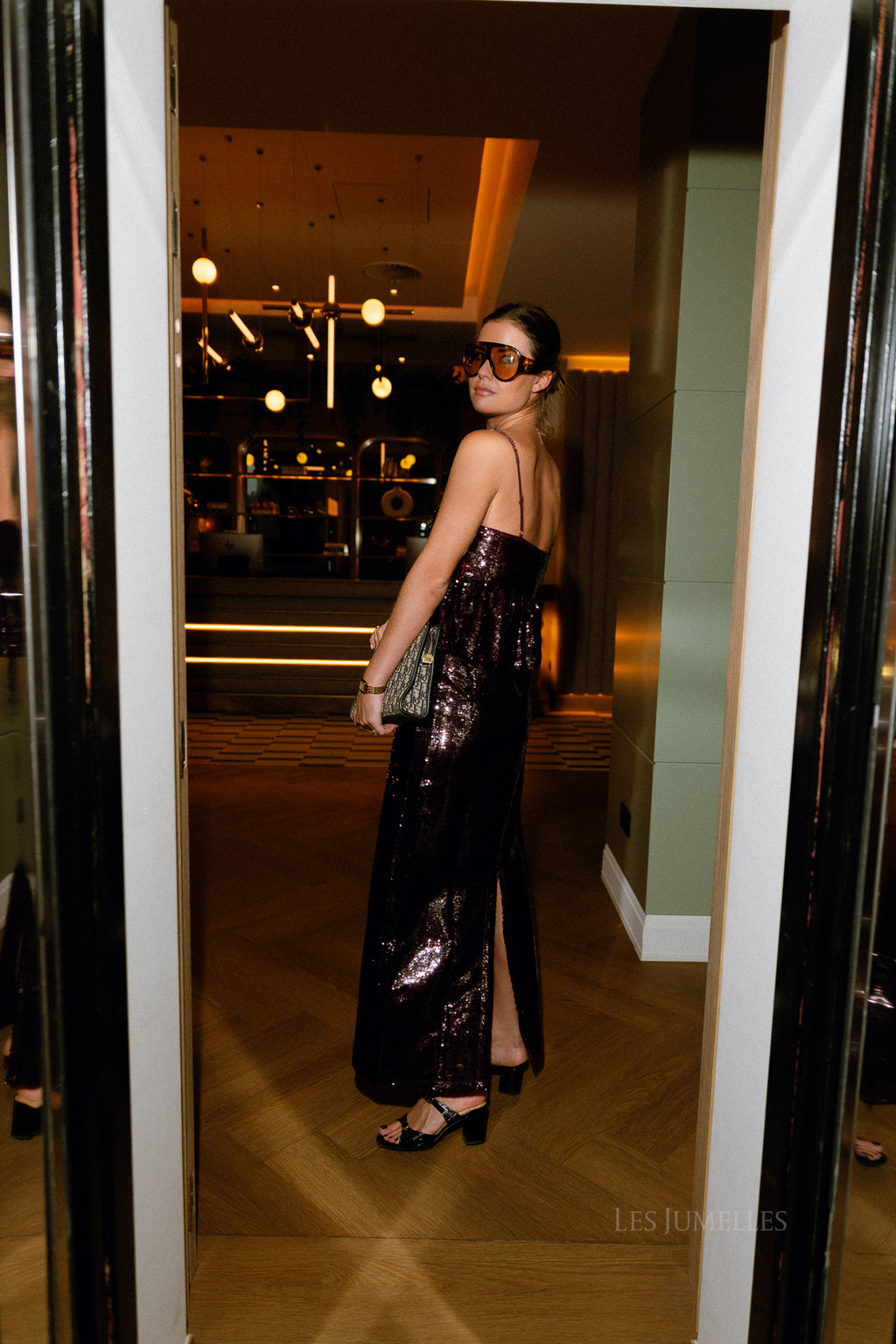 Leny skirt red crush