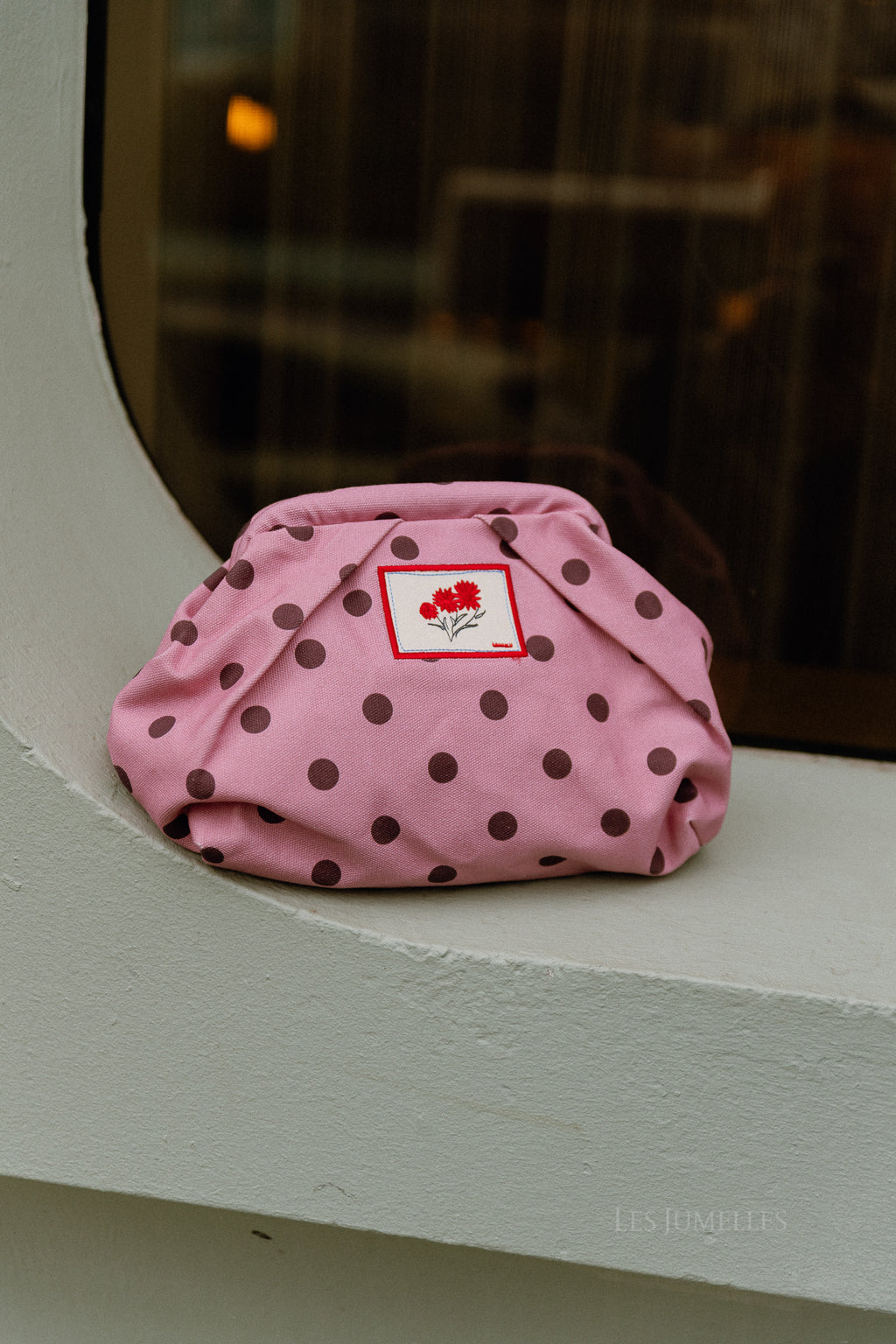 Sac bonita en toile à pois