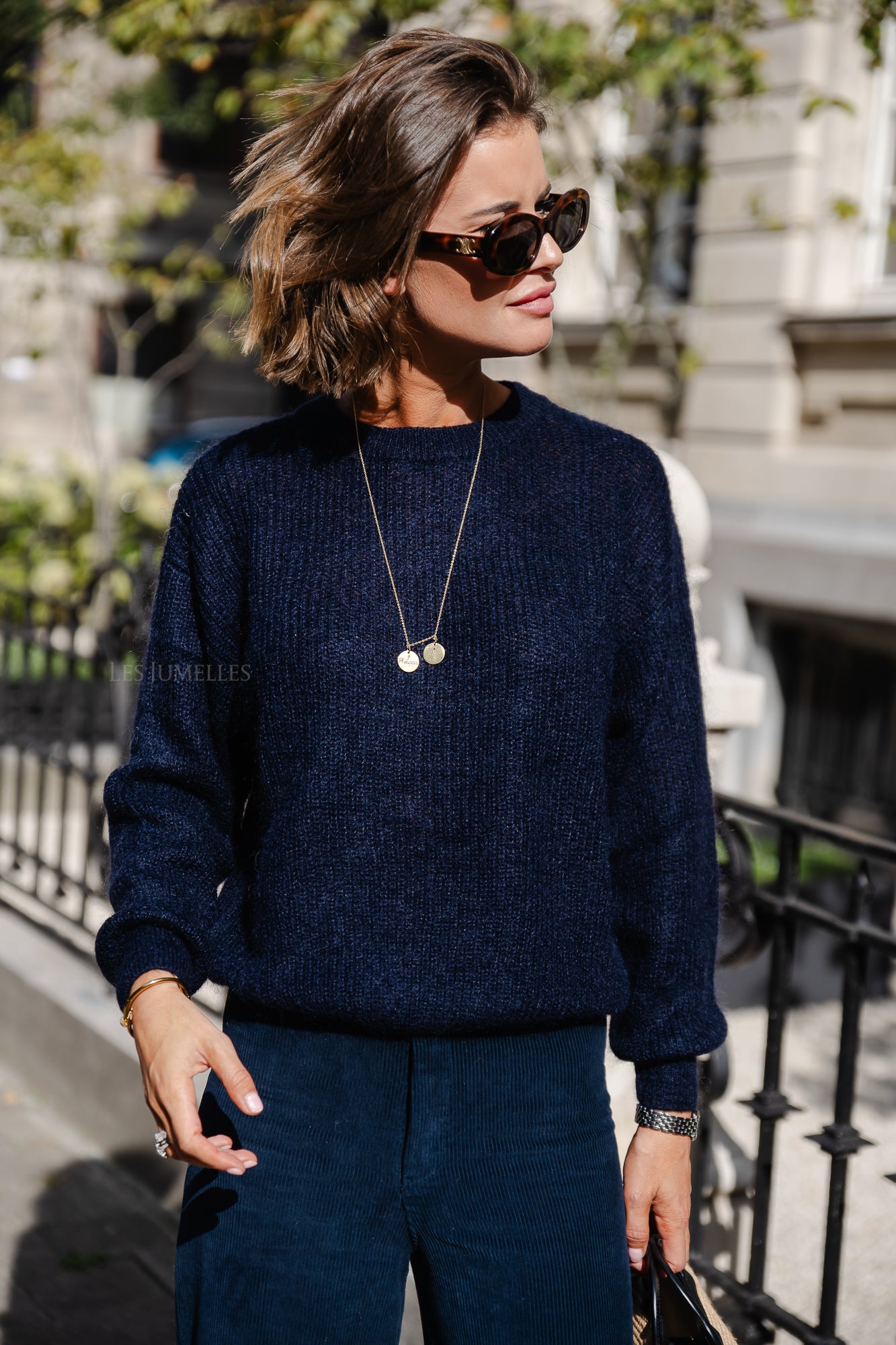 Pippa trui marineblauw