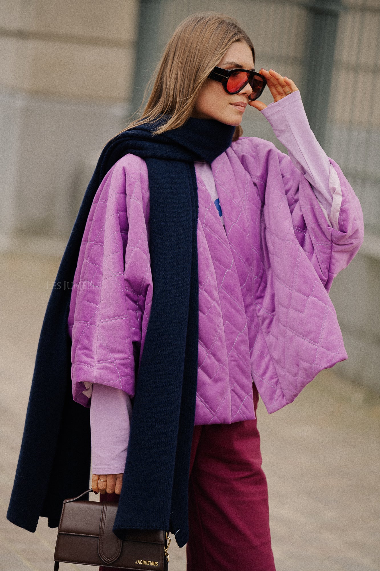 Lily Jacke in Violett