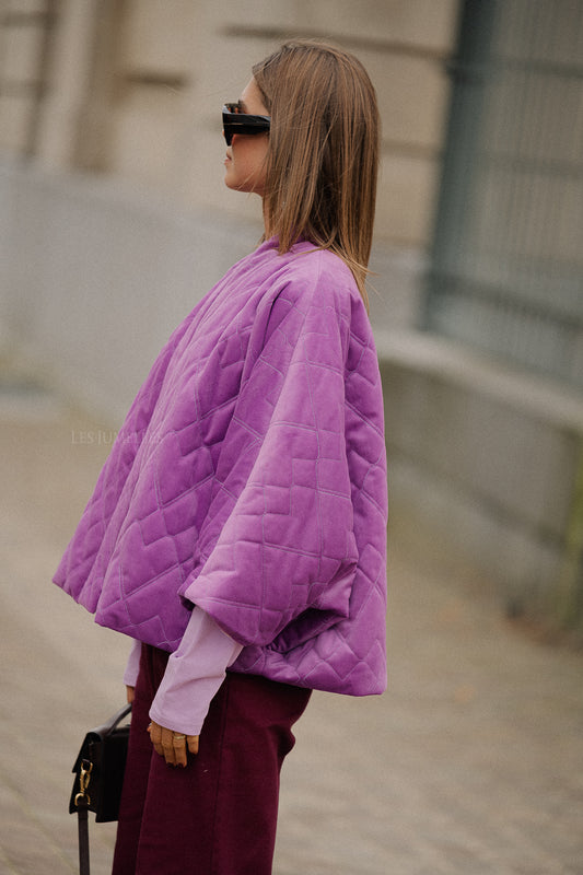 Les Jumelles Lily jacket violet