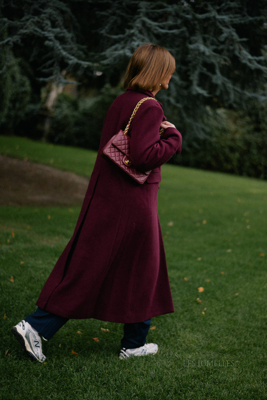YASRoyla wool blend long coat port royale