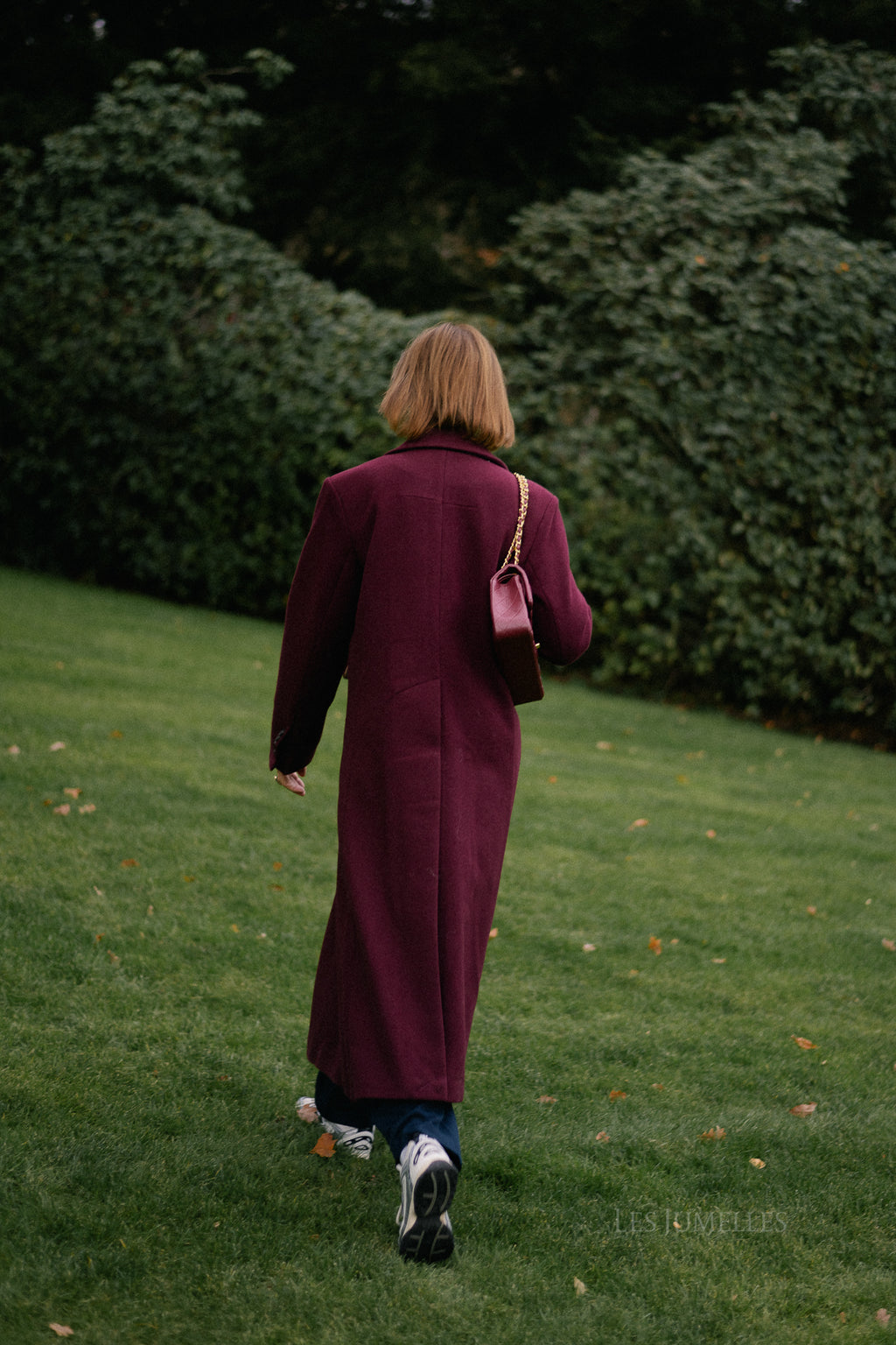 YASRoyla wool blend long coat port royale