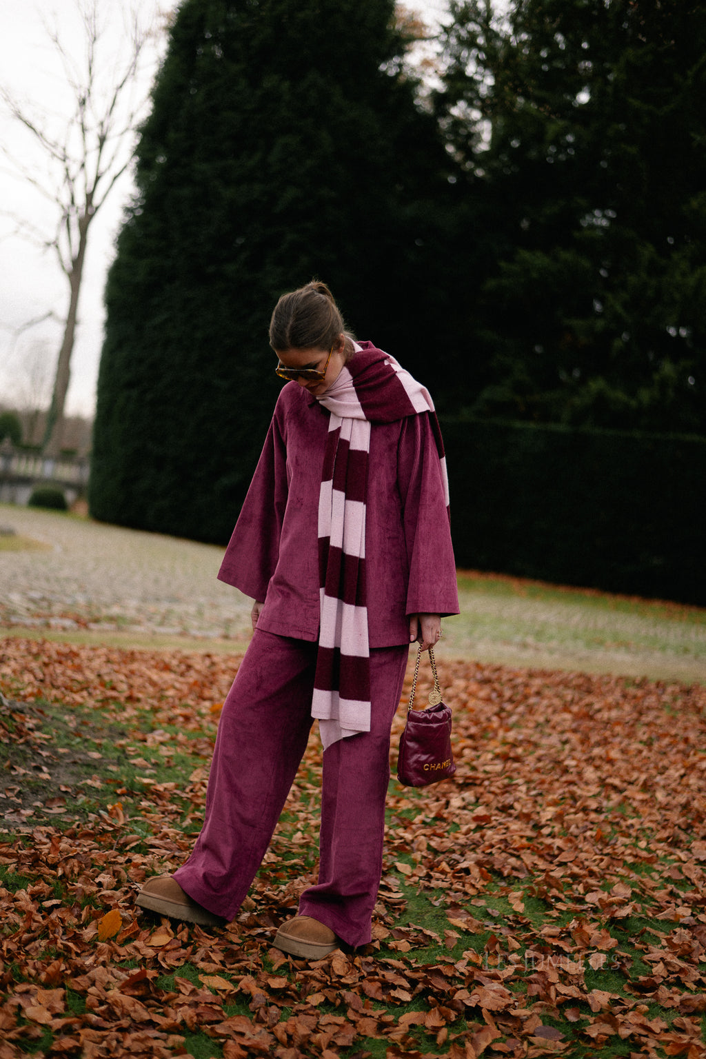 Bobbie jacket aubergine