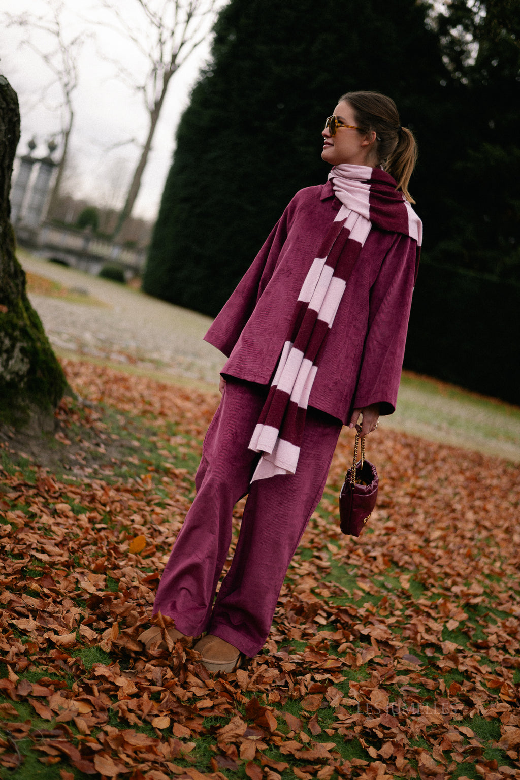 Bobbie jacket aubergine