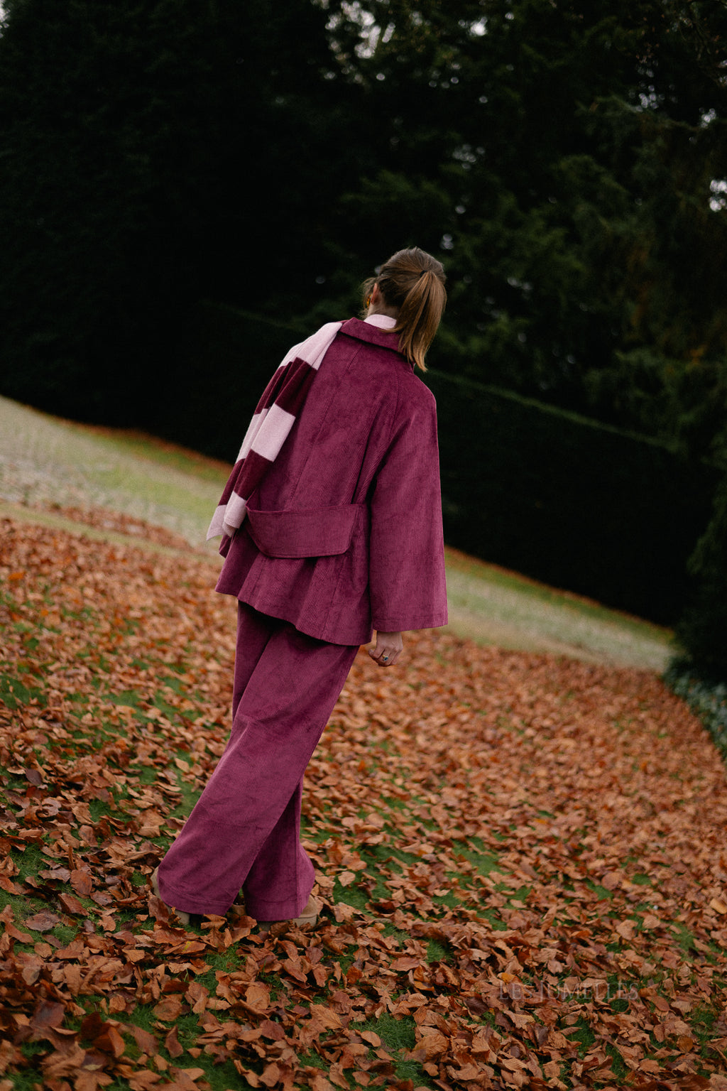 Bobbie jacket aubergine