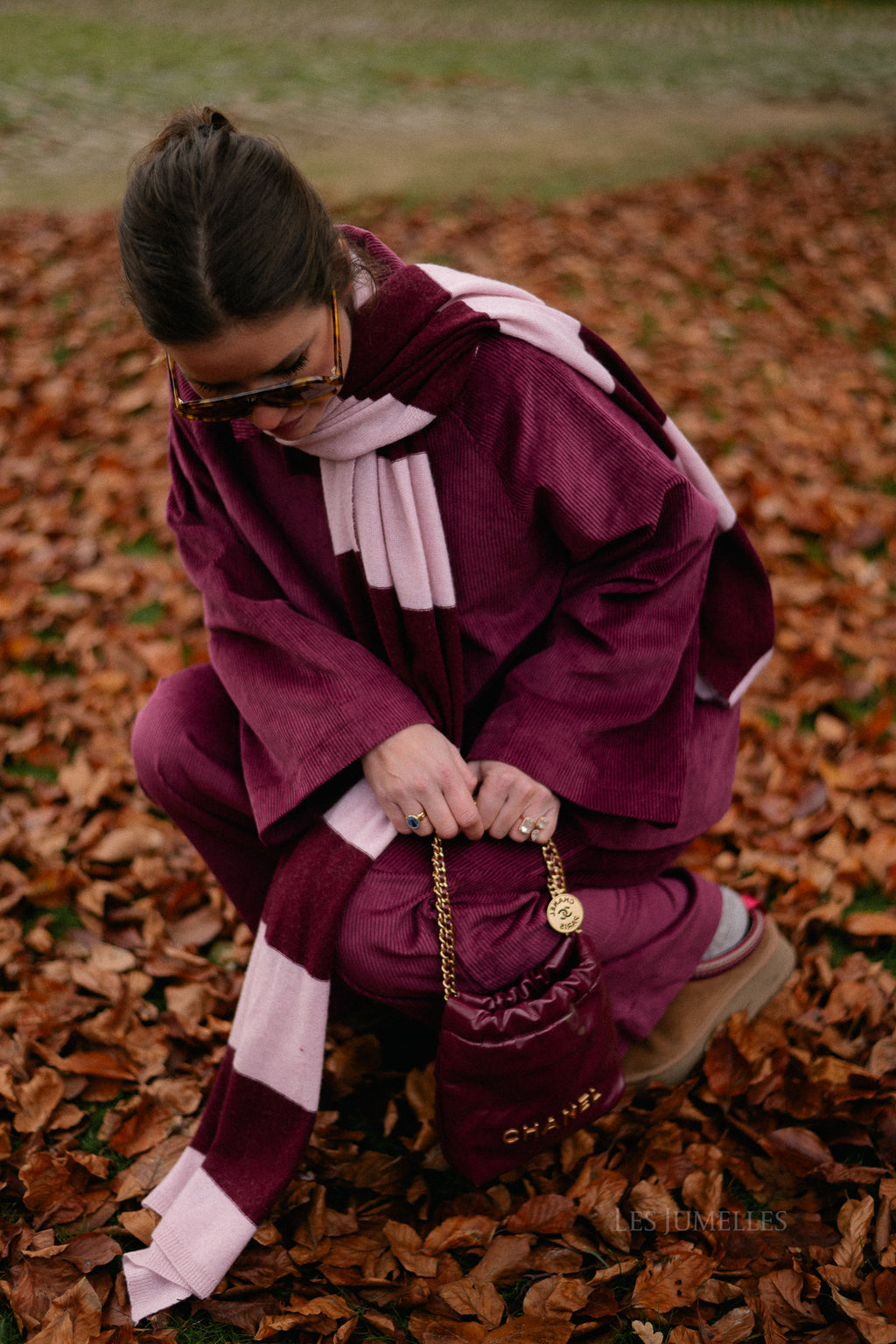 Bobbie jacket aubergine