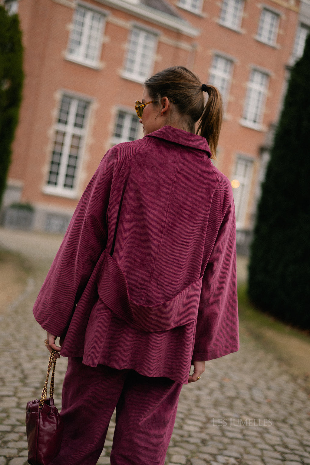 Bobbie jacket aubergine