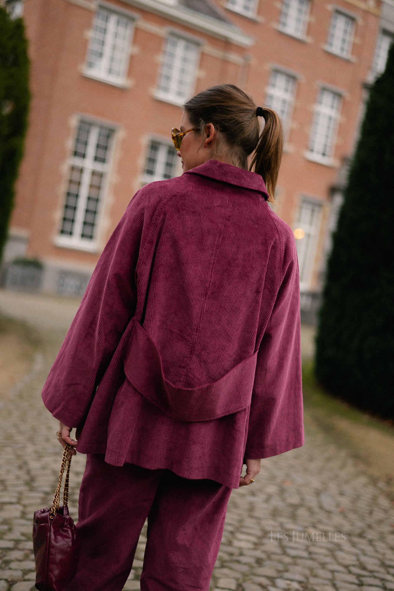 Bobbie jacket aubergine