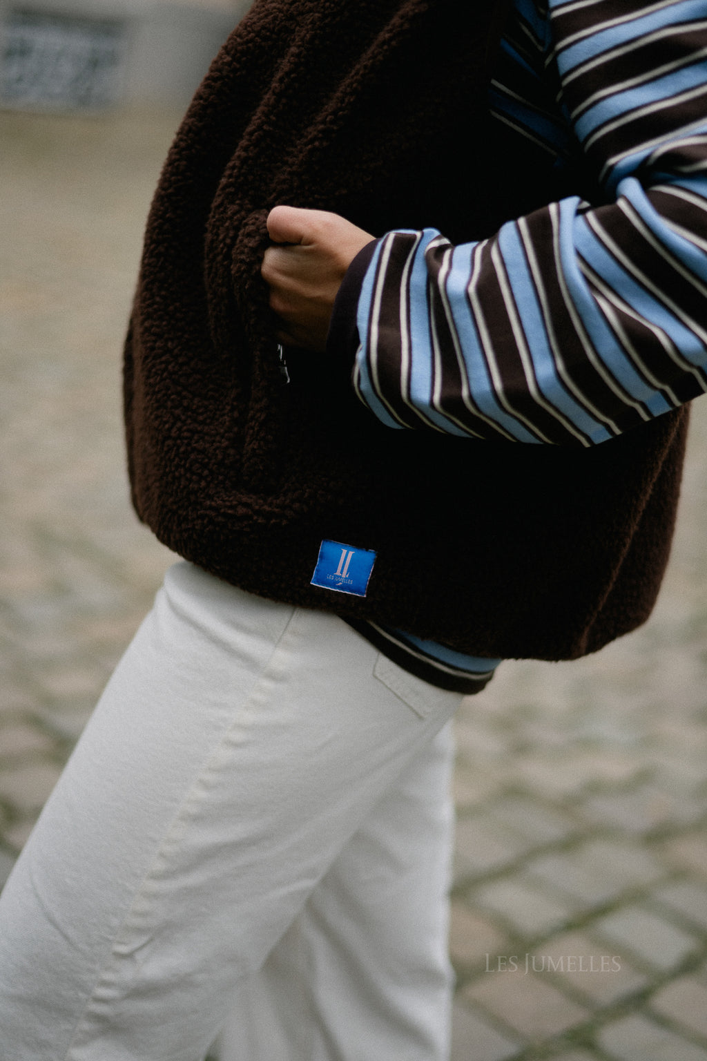 Lori waistcoat chocolate brown