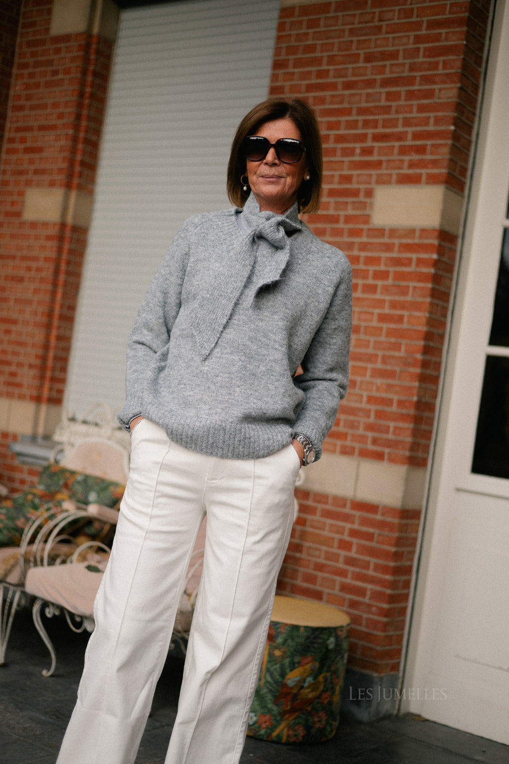 Julia jumper grey melange