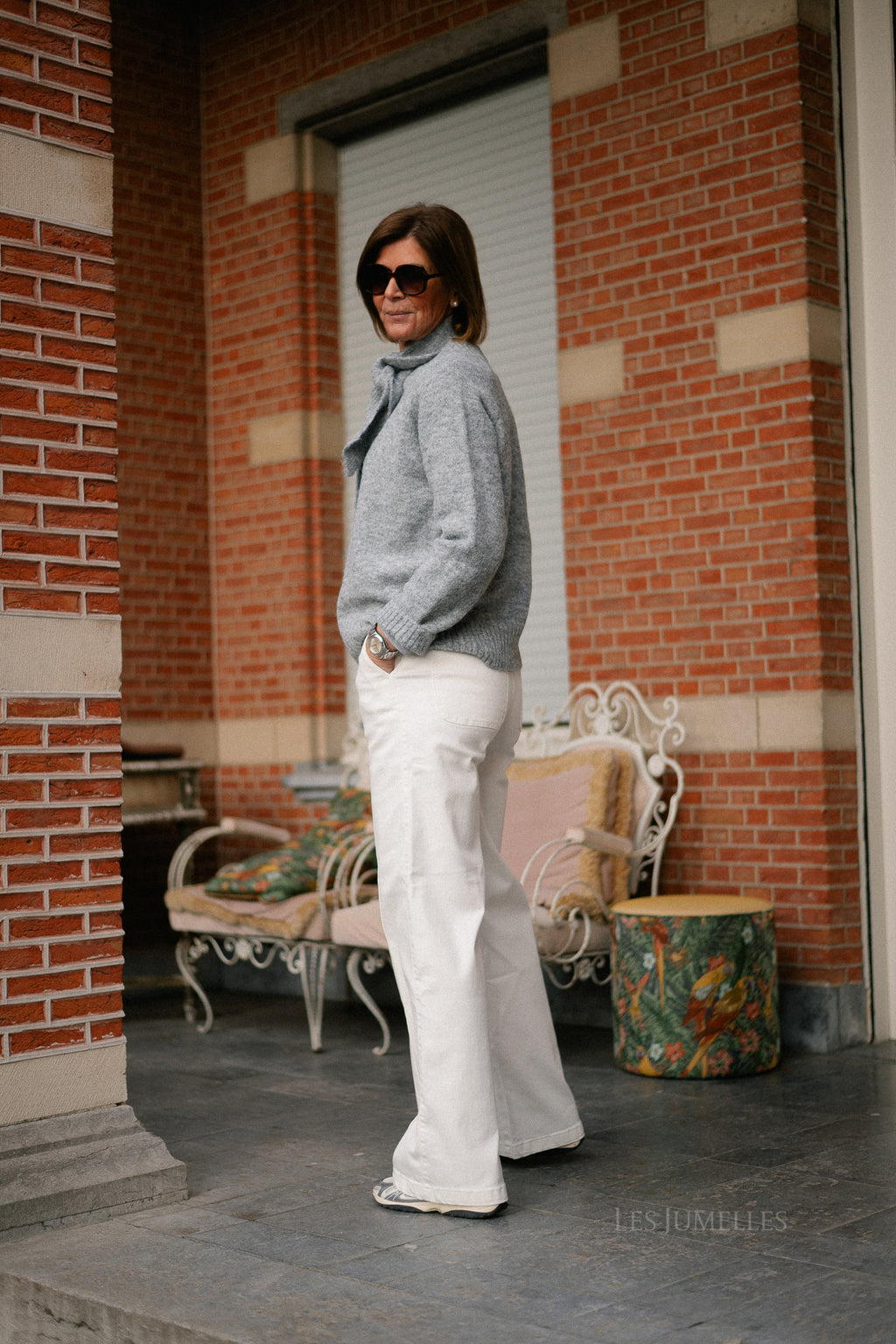 CariSW mid jeans off white