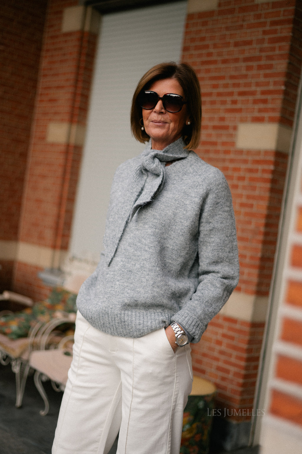 Julia jumper grey melange