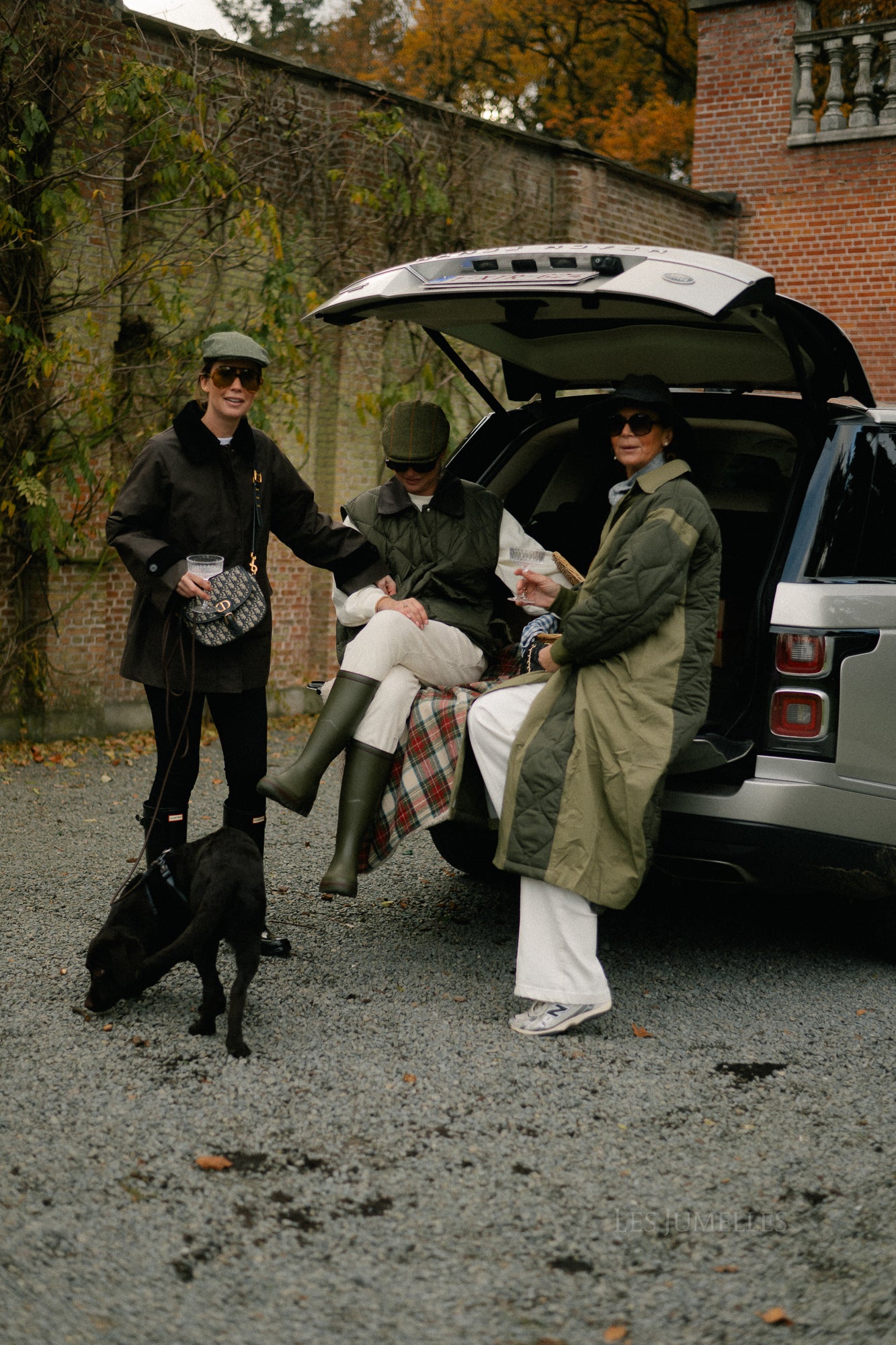 Jane gewatteerde jas kaki