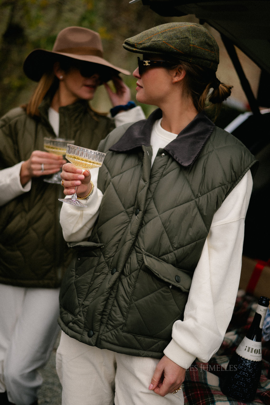 Mabel waistcoat kaki