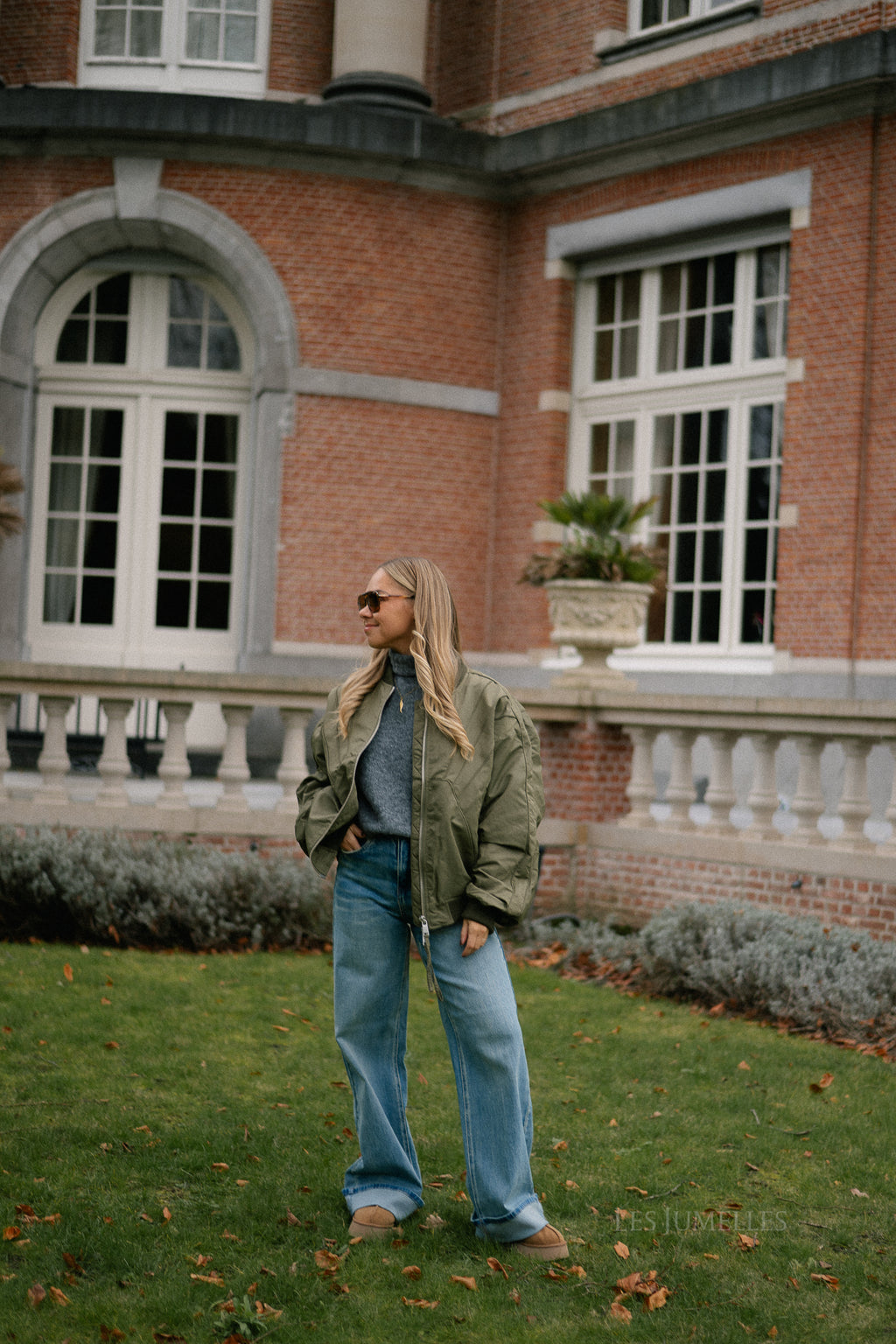 GZAurora bomber donkergroen