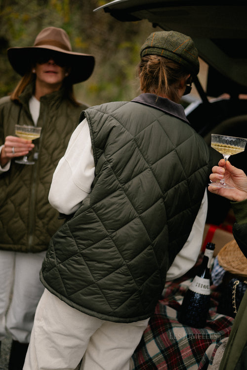 Mabel waistcoat khaki