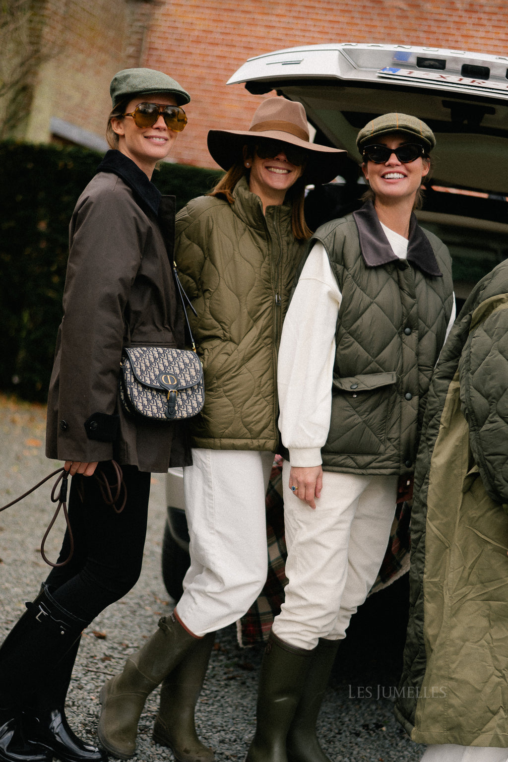 Lynn gewatteerde cape khaki