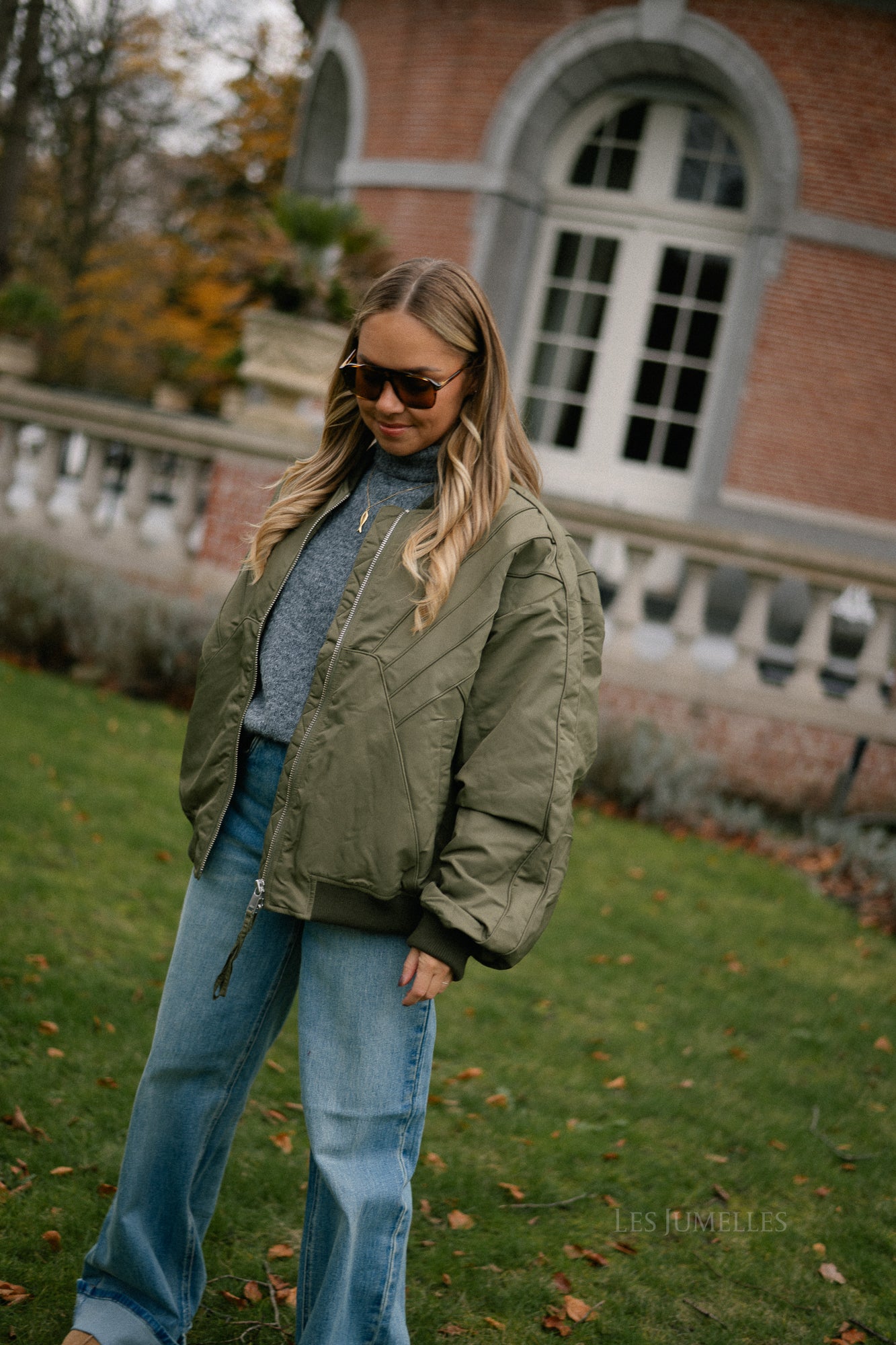 GZAurora bomber donkergroen