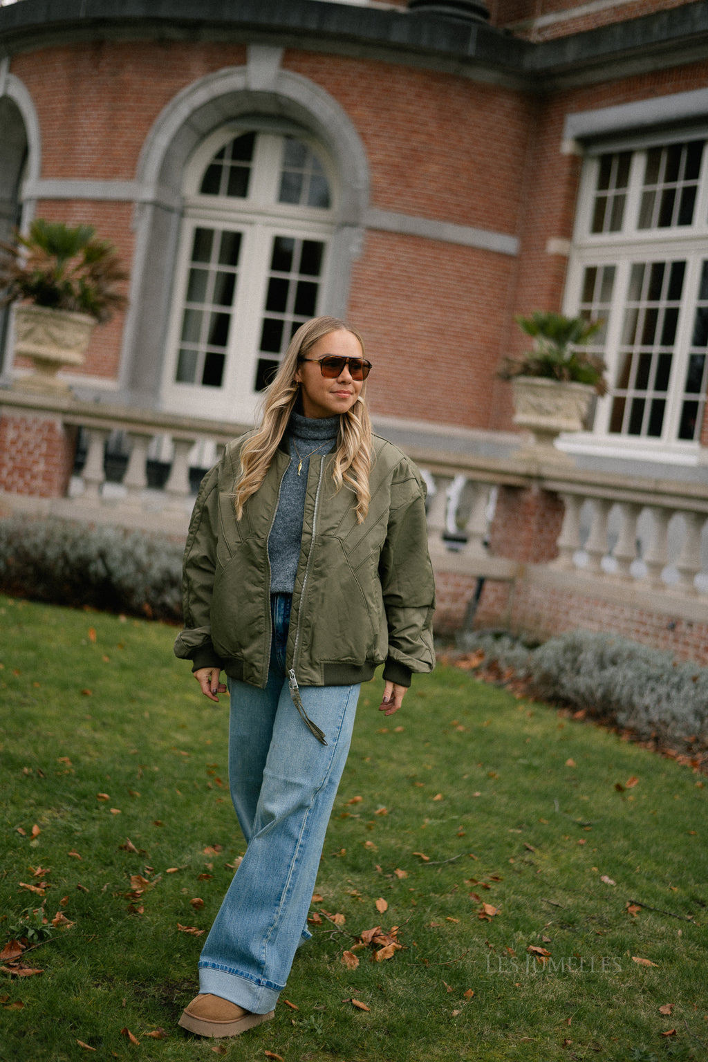 GZAurora bomber donkergroen