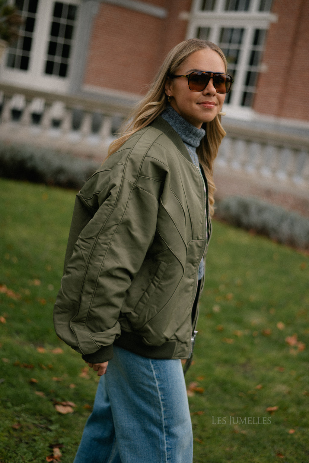 GZAurora bomber donkergroen