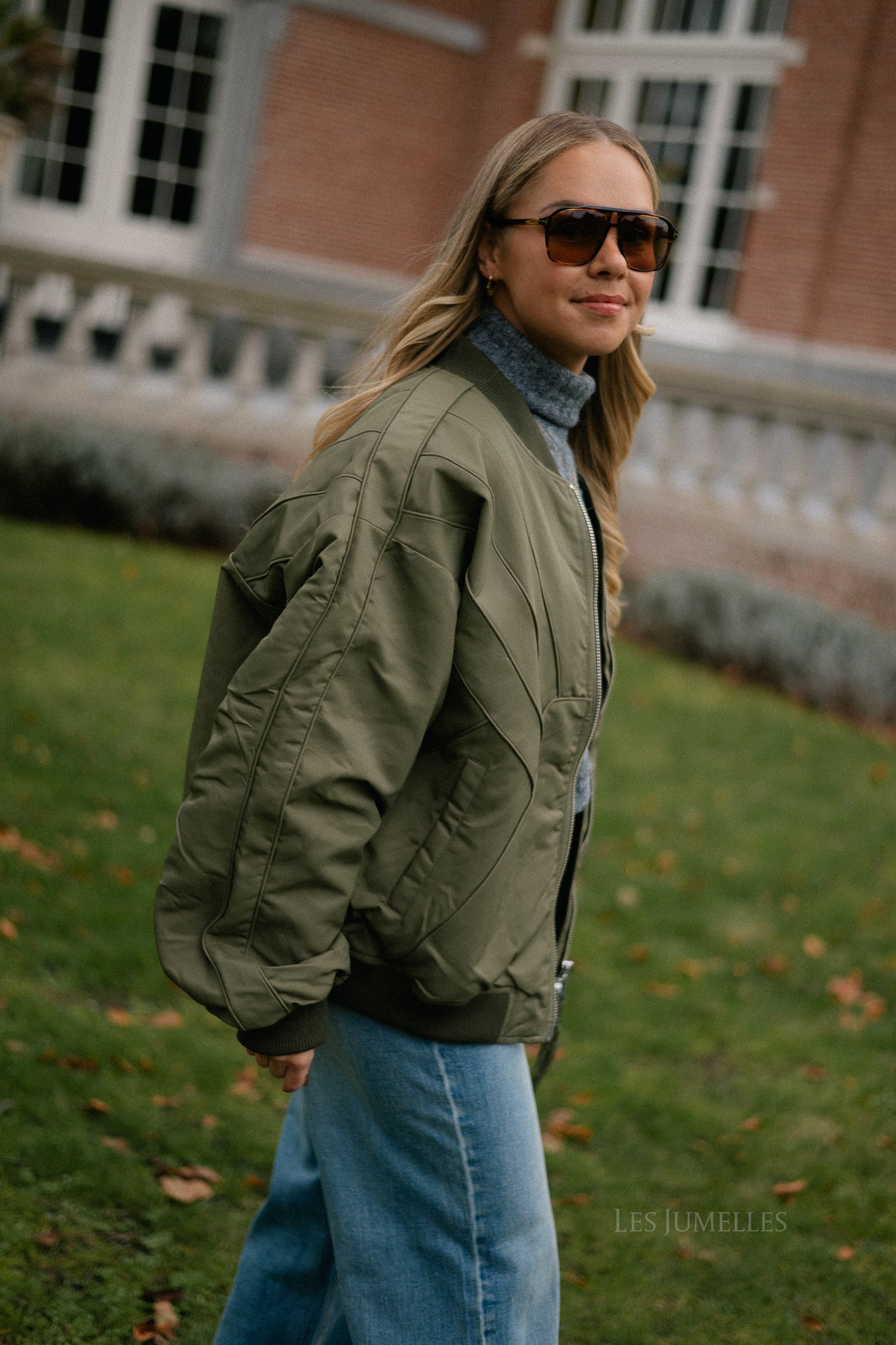 GZAurora bomber donkergroen