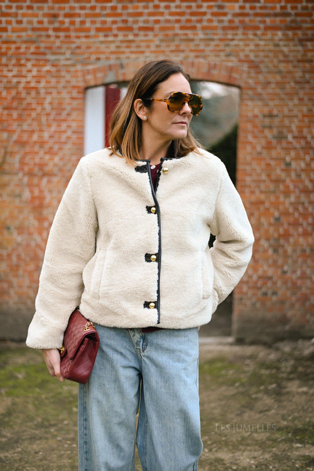 VIShup Langarm-Jacke in Birch