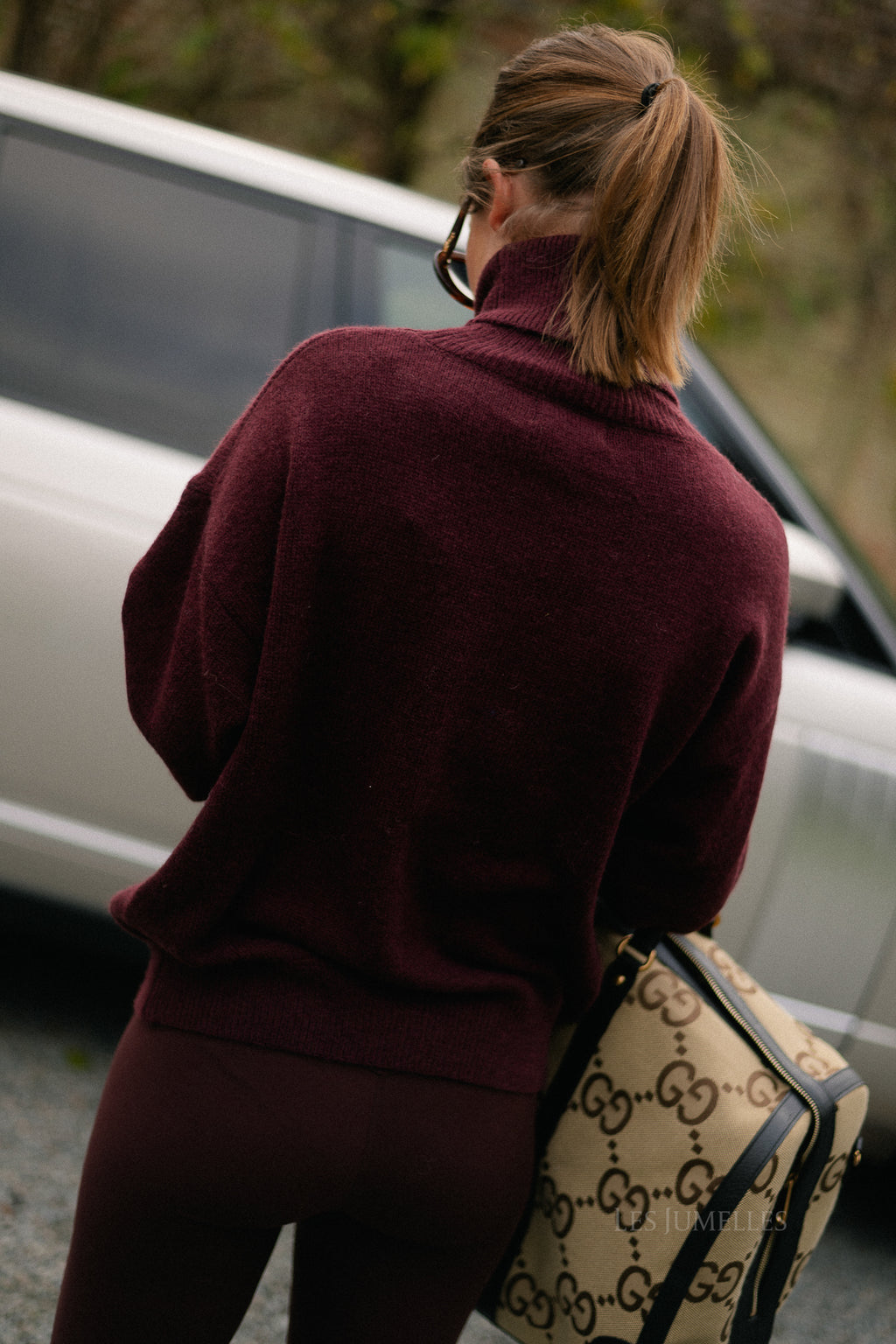 Mont Blanc gebreide trui bordeaux