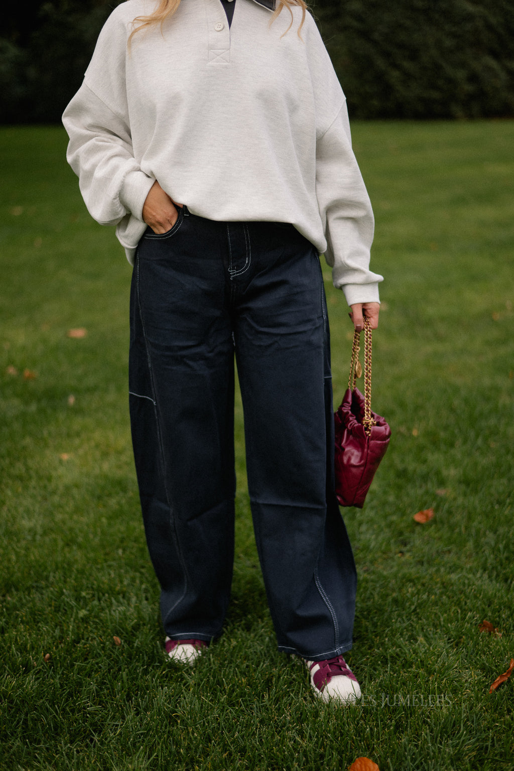 Willow denim broek total eclipse