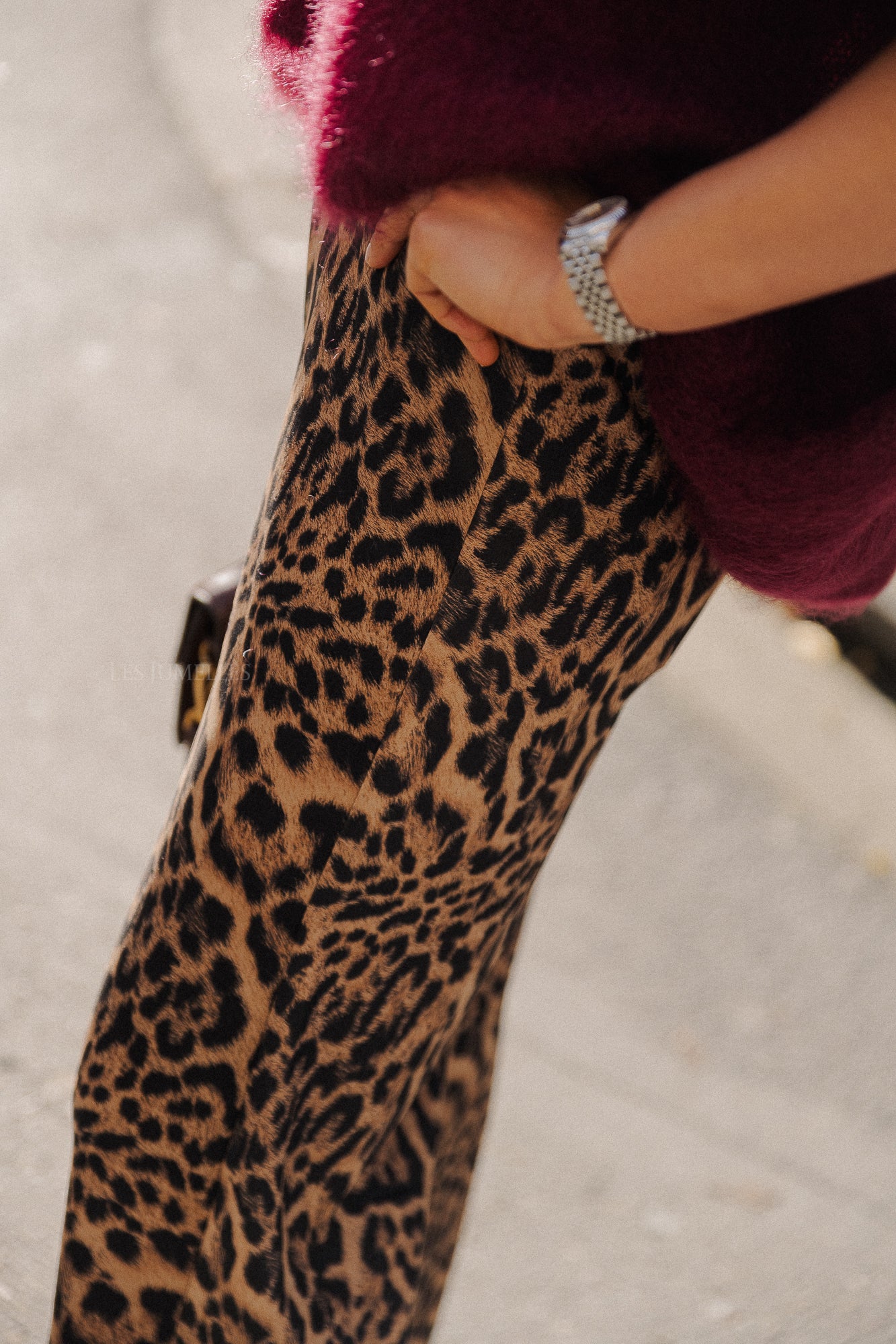 Leah trousers leopard