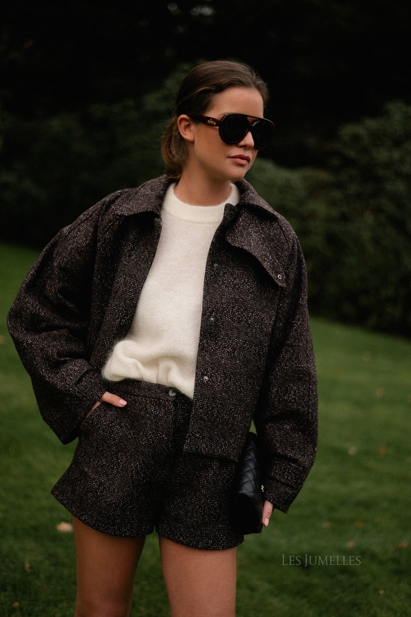 Darlin wollen jas bruin