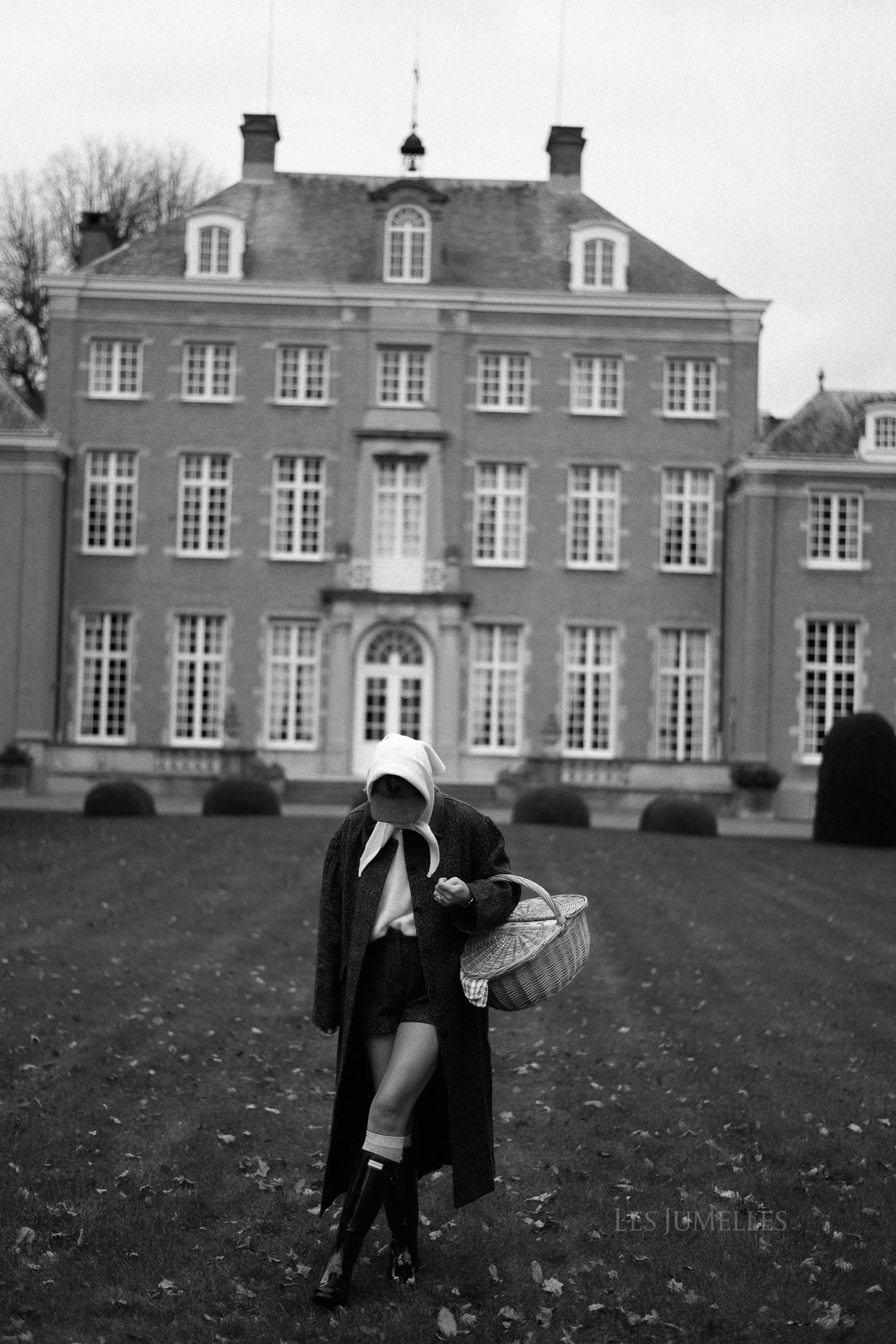 Leah wollen jas bruin