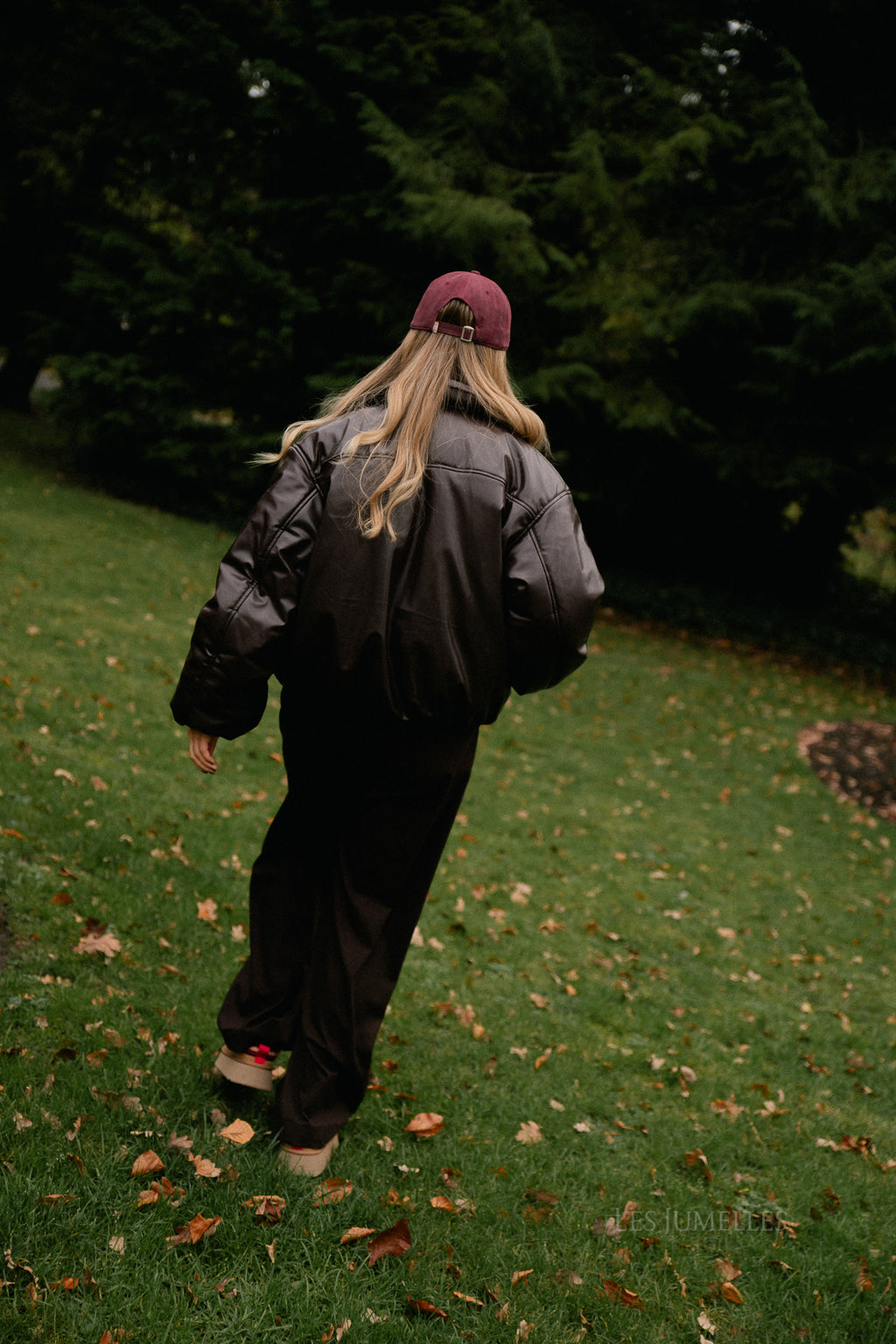 OBJCleo LS short jacket seal brown