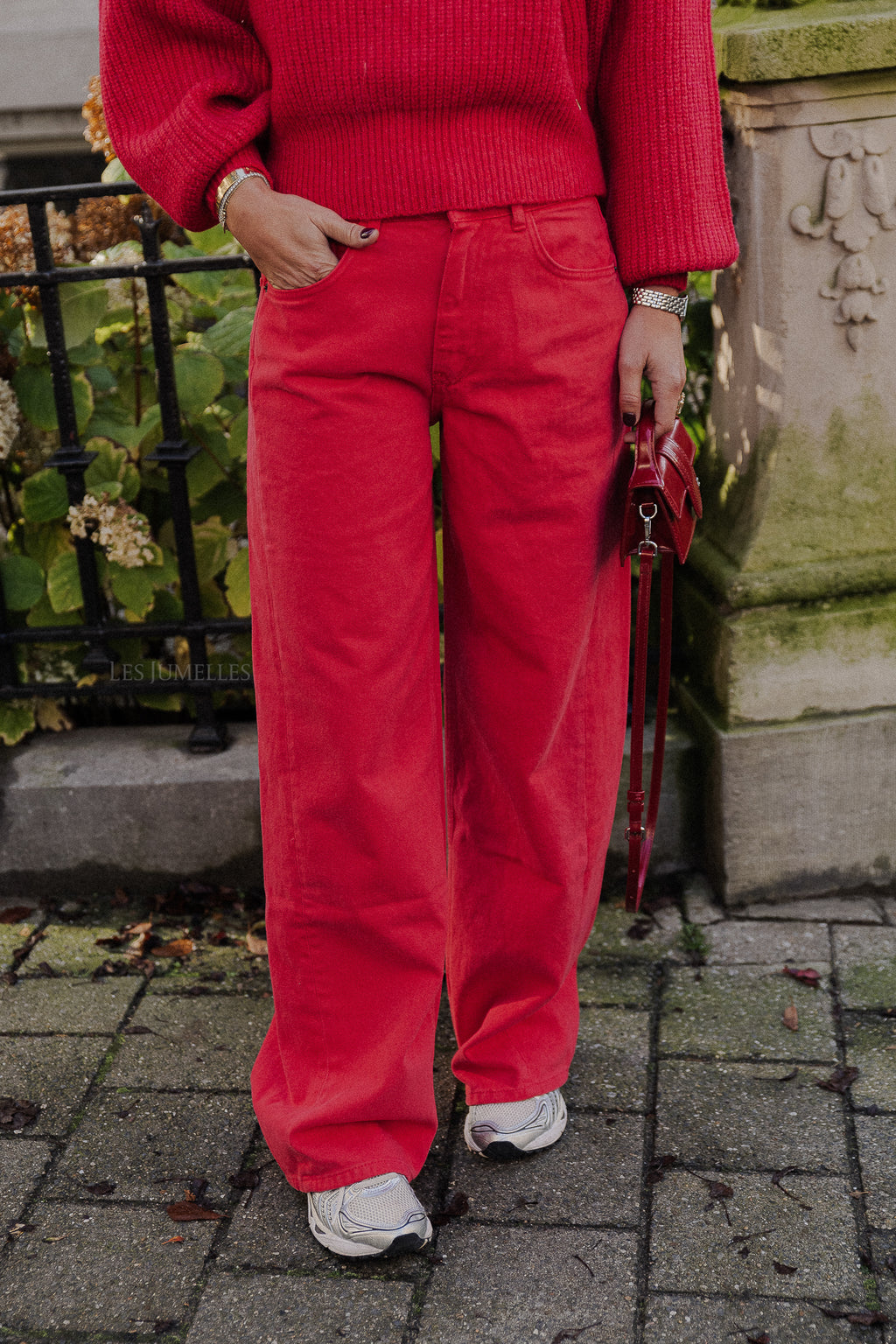 Mayra broek lollipop rood 