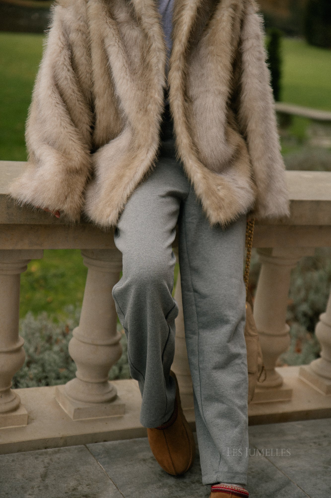 SLFBarrel Ari Gia MW broek middengrijs gemêleerd