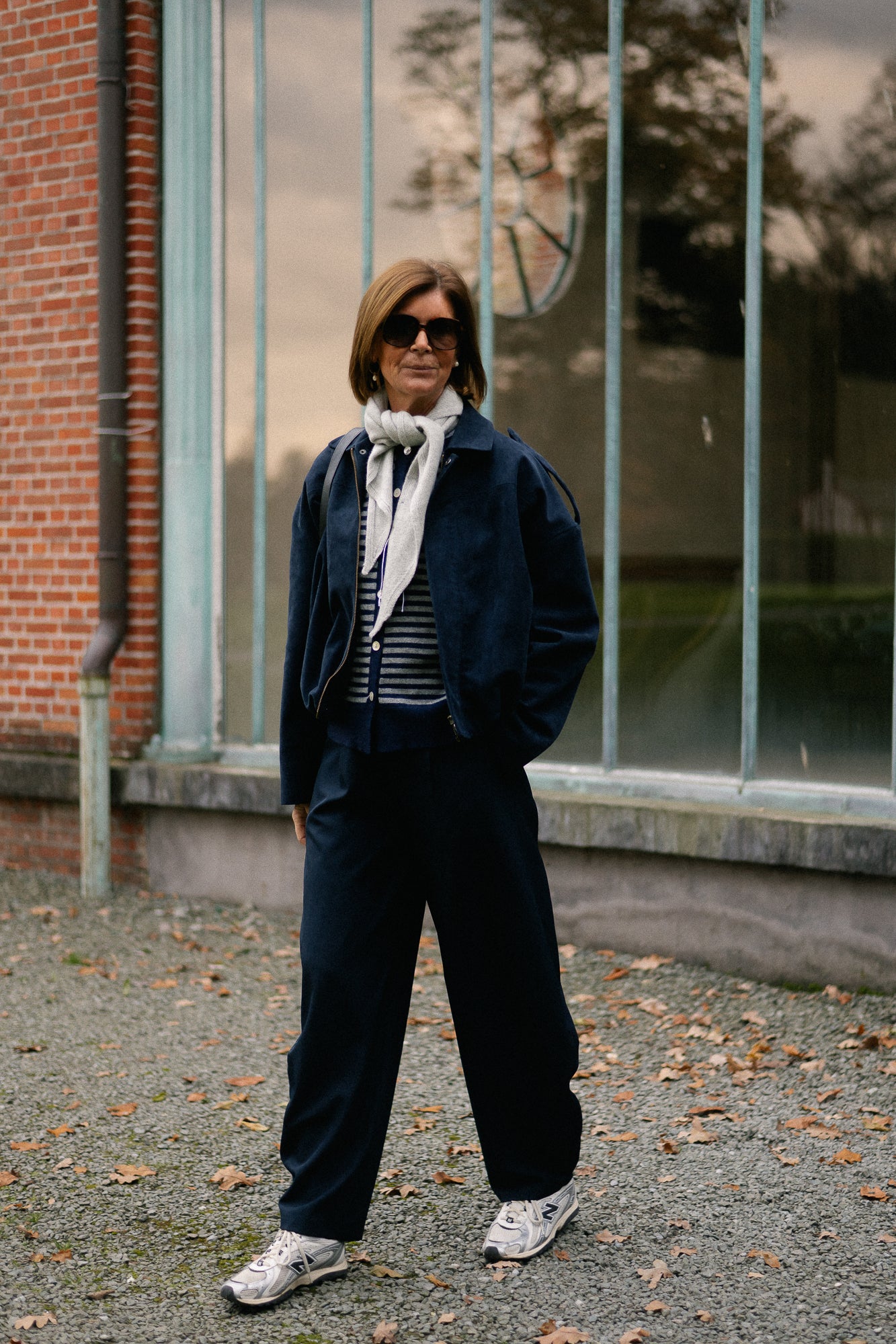 Pantalon Nina bleu marine