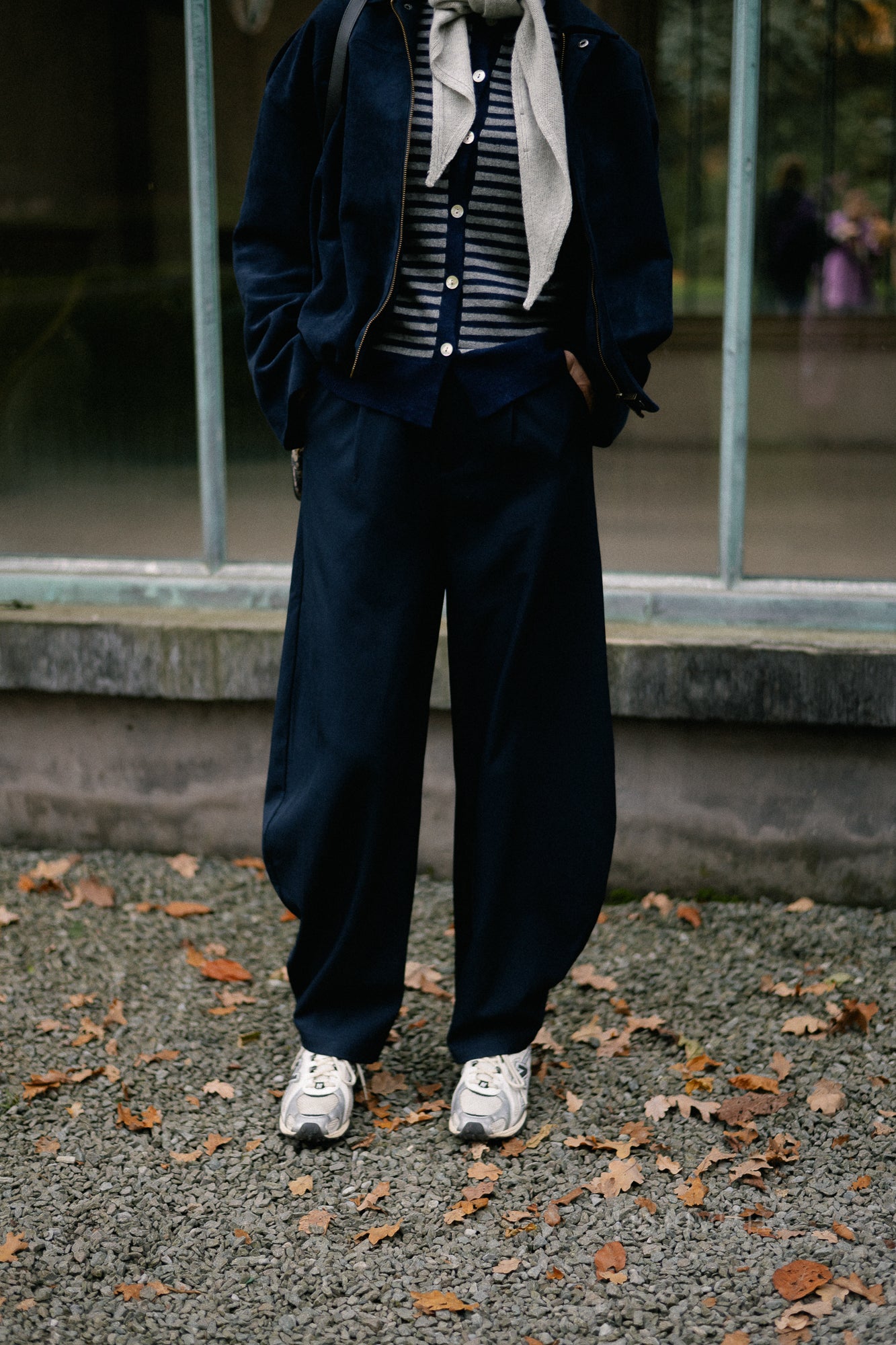 Pantalon Nina bleu marine