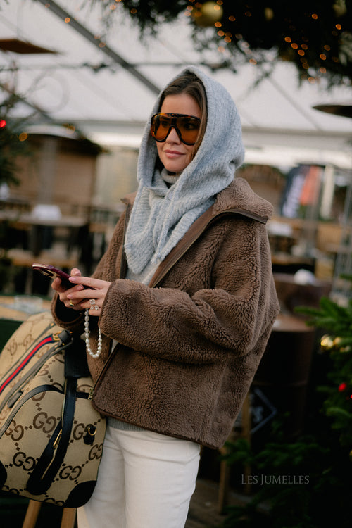 Babette Balaklava Grey Melange