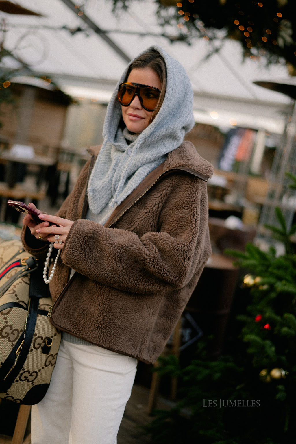 Babette Balaklava Grey Melange