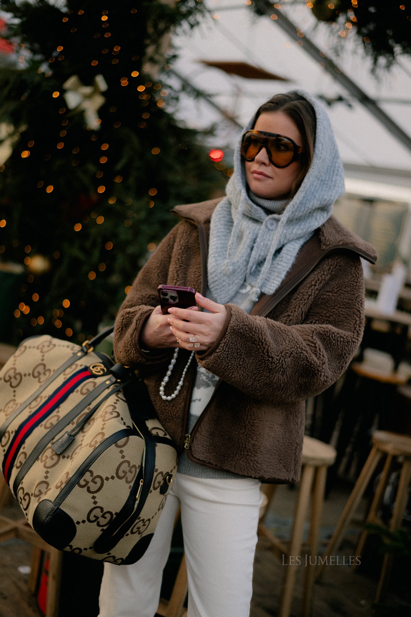 Babette Balaklava Grey Melange