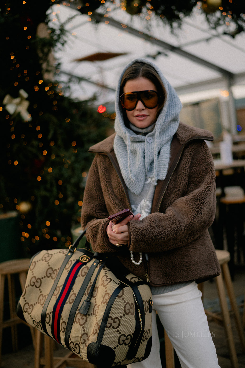 Babette Balaklava Grey Melange