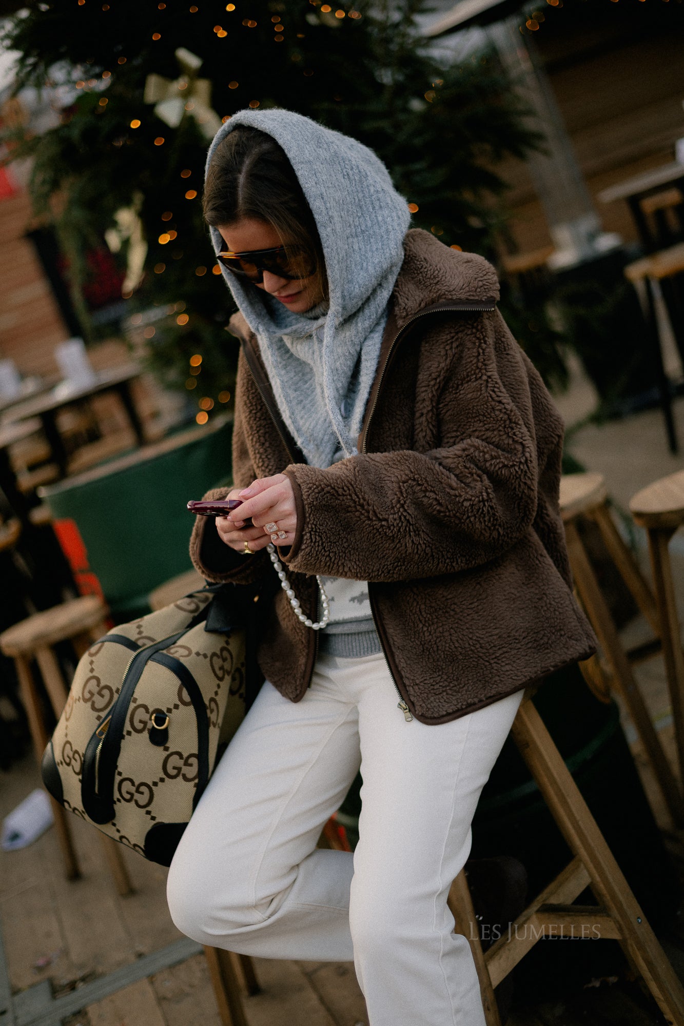 Babette Balaklava Grey Melange