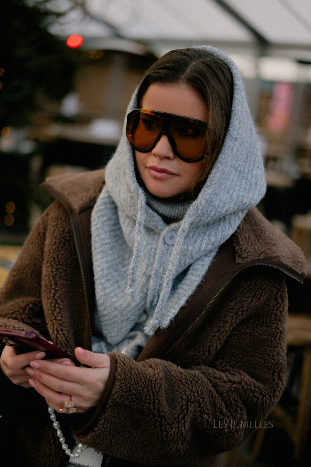 Babette Balaklava Grey Melange