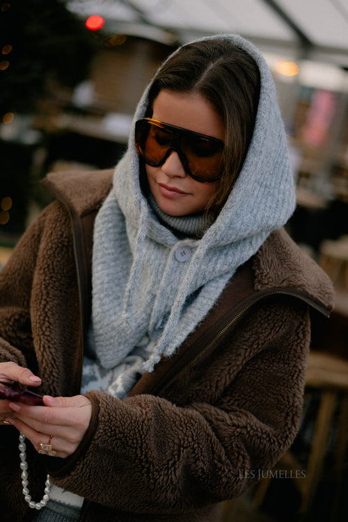 Babette Balaklava Grey Melange