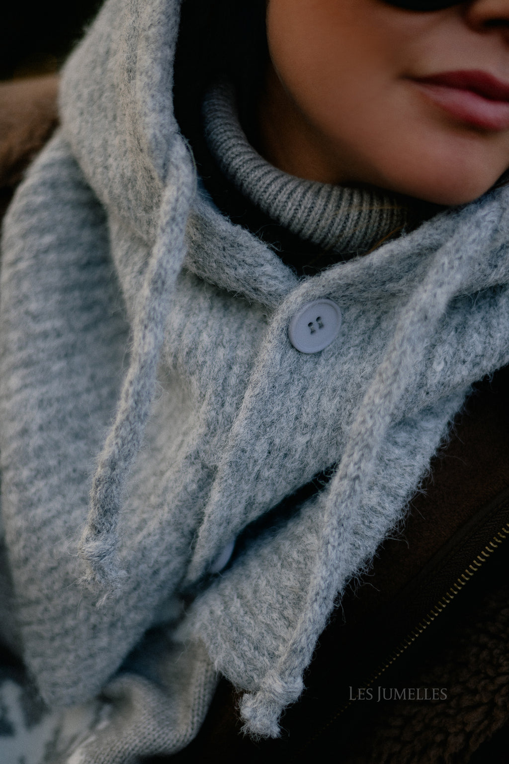 Babette Balaklava Grey Melange