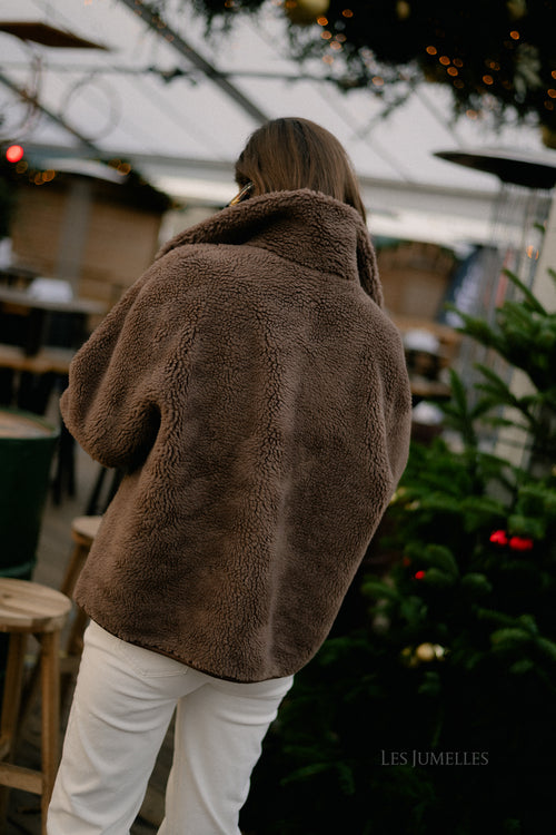 veste Capucine marron