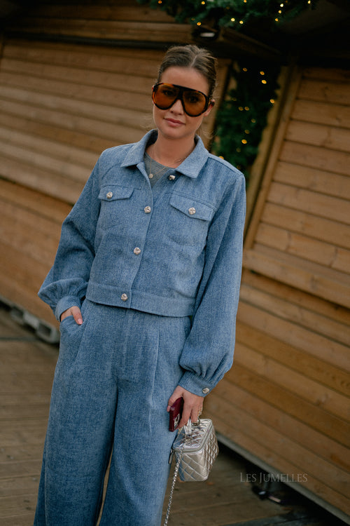 GZVally Jacke Denim Blue