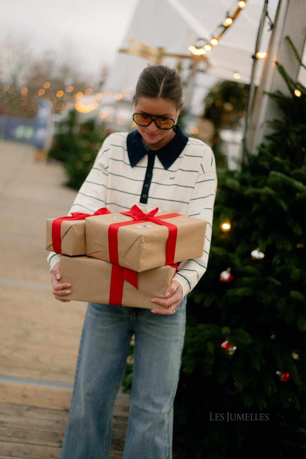 GZTaige Polo-Pullover Egret/Sky Captain