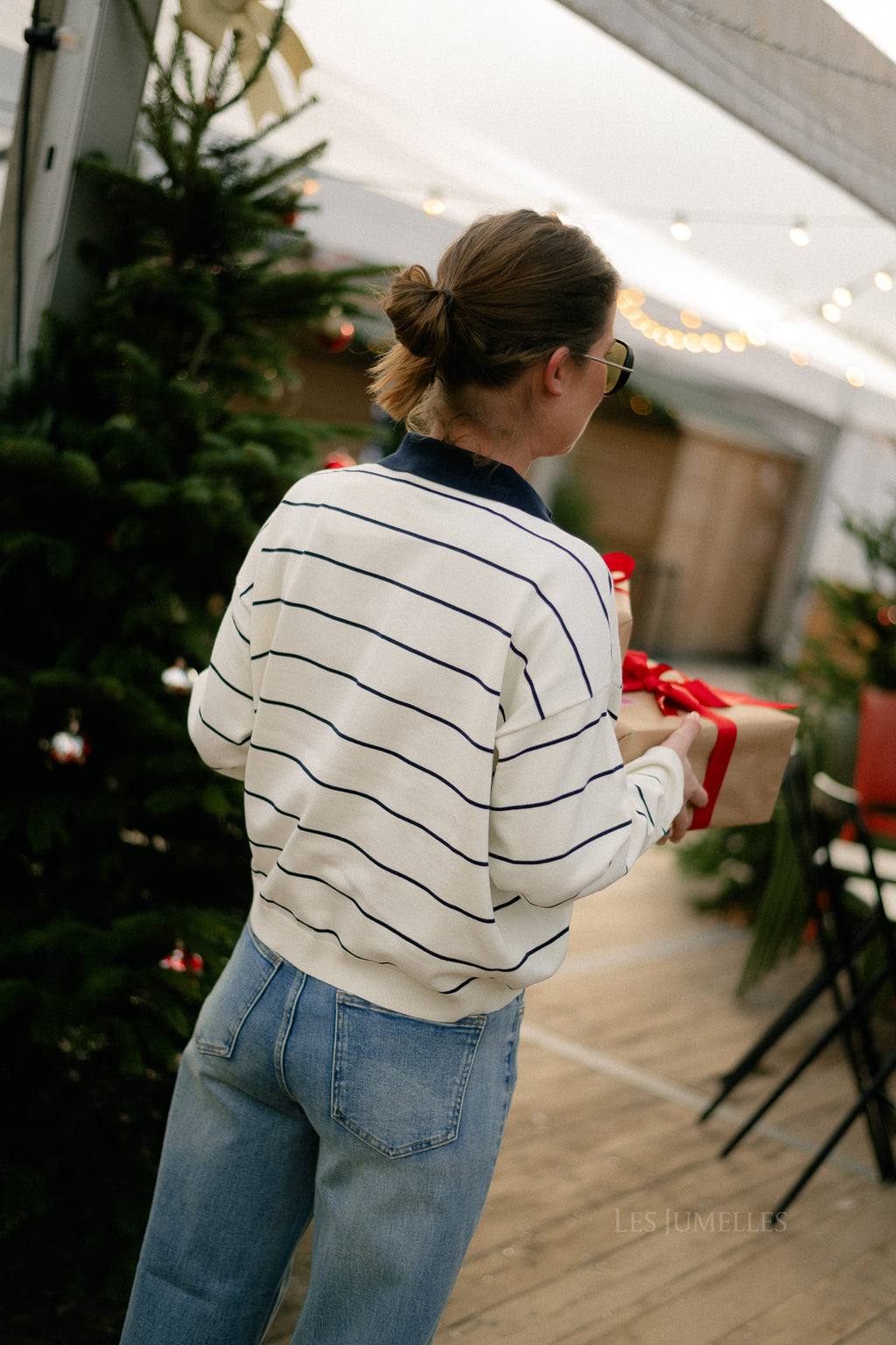 GZTaige Polo-Pullover Egret/Sky Captain