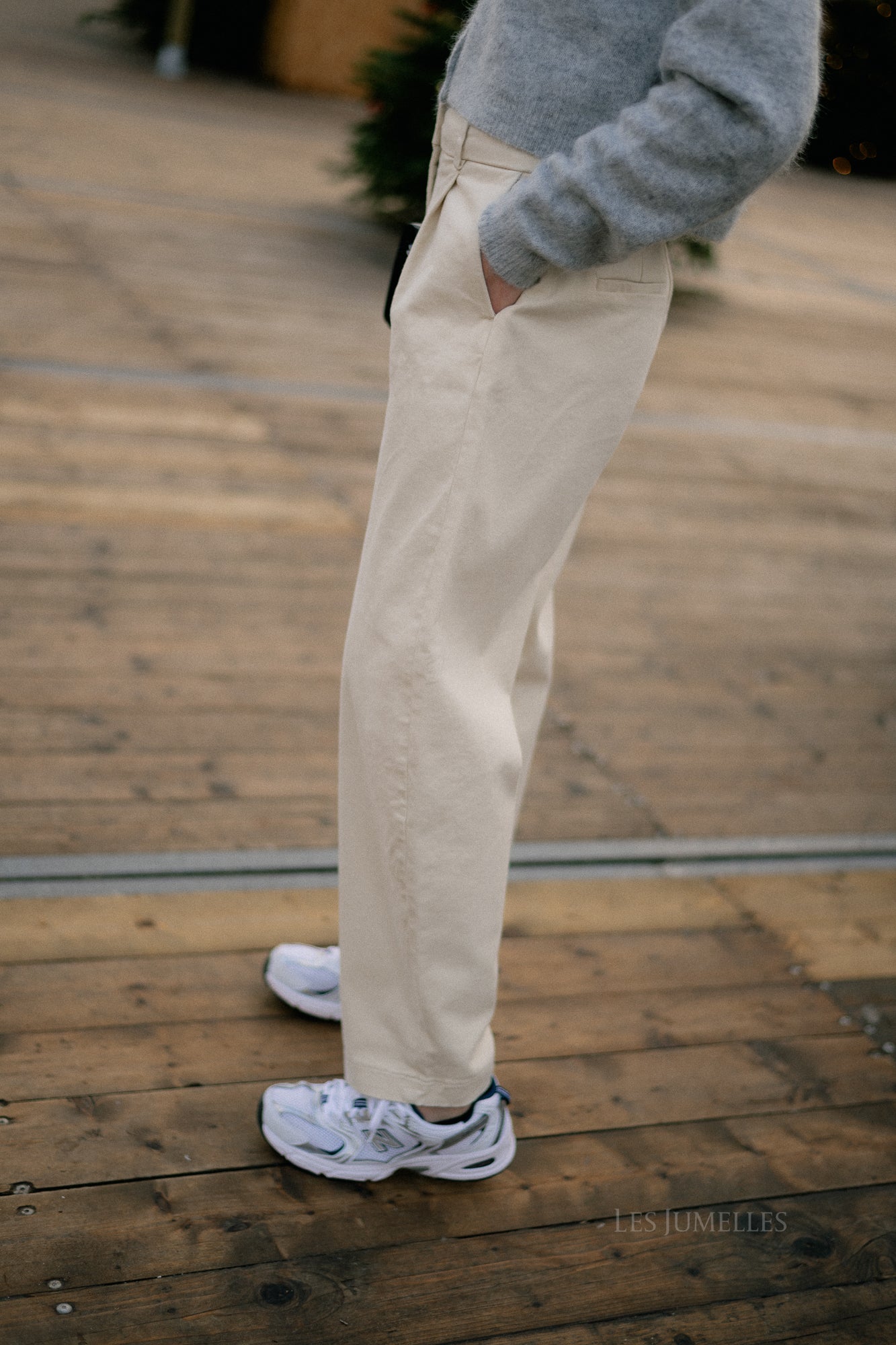 SLFBarrel Alma-Hadi MW pant birch